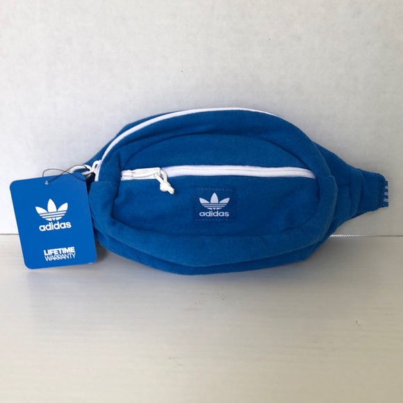 adidas blue fanny pack